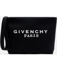 Givenchy - Logo Canvas Pouch - Lyst