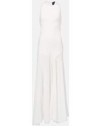Simone Rocha - Abito Lungo Con Fiocco - Lyst