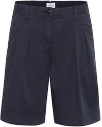 Woolrich Bermuda en coton - Bleu