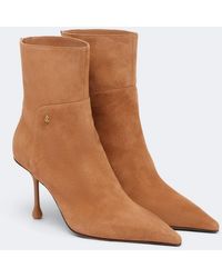 Jimmy Choo - Cycas Suede Ankle Boots - Lyst