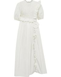 Cecilie Bahnsen Dresses for Women | Online Sale up to 75% off | Lyst 古典 Bahnsen Cecilie 新品 セシリーバンセン DRESS EMMI ひざ丈ワンピース