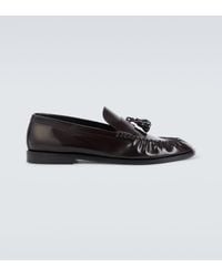 The Row - Classic Leather Loafers - Lyst