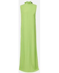 ‎Taller Marmo - Miami Crepe Cady Maxi Dress - Lyst