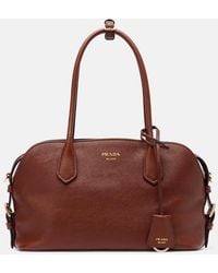 Prada - Borsa Bowling Signet Medium - Lyst