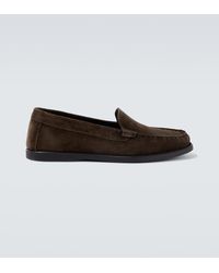 Saman Amel - City Suede Loafers - Lyst