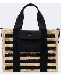 Eres - Voyageur Mini Raffia Top-Handle Bag - Lyst