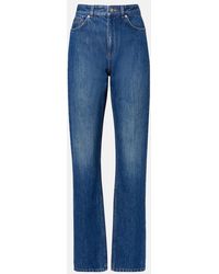 Givenchy - Jean Droit A Taille Mi-Haute - Lyst