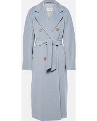 Max Mara - Madame Wool And Cashmere Long Belted Coat - Lyst