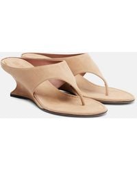 Paris Texas - Nina Suede Thong Sandals - Lyst