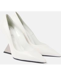 The Attico - Cheope Leather Pumps - Lyst