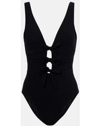 Karla Colletto - Lenora Bow-Detail Swimsuit - Lyst