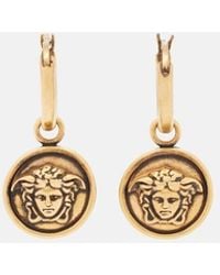 Versace - Medusa Hoop Earrings - Lyst