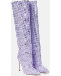 Paris Texas - Holly Embellished Knee-high Boots - Lyst