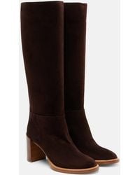 Gabriela Hearst - Bocca Suede Knee-High Boots - Lyst