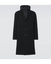 Herno - Wool-Blend Coat - Lyst