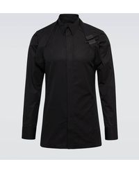 Givenchy - Camisa de popelin de algodon U-Lock - Lyst