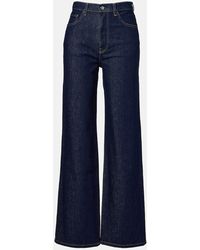 AG Jeans - Jeans Kora A Vita Alta E Gamba Larga - Lyst