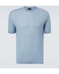 Giorgio Armani - Cashmere And Silk Sweater - Lyst