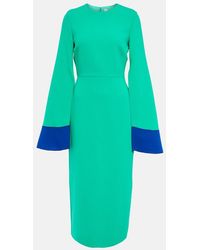 ROKSANDA - Wool Midi Dress - Lyst
