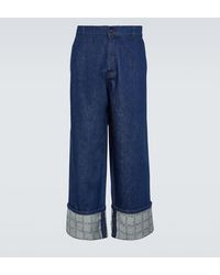 JW Anderson - Jeans anchos Turn Up - Lyst