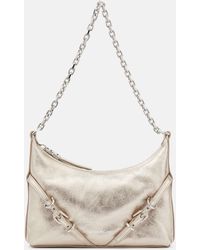 Givenchy - Voyou Party Metallic Leather Shoulder Bag - Lyst