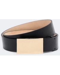 Victoria Beckham - Portofino Mirror Leather Belt - Lyst