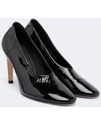 TOTEME - Slip Patent Leather Pumps - Lyst