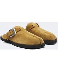 Maison Margiela - Tabi Daily Suede Mules - Lyst