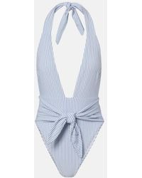 Montce - Tropez Striped Swimsuit - Lyst