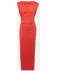Vince - Cotton Jersey Maxi Dress - Lyst