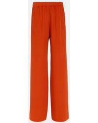Valentino - Cady Couture Wide-leg Pants - Lyst