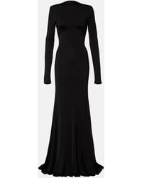 David Koma - Gathered Jersey Gown - Lyst