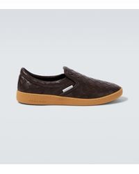 Bottega Veneta - Sawyer Intrecciato Leather Slip-On Shoes - Lyst