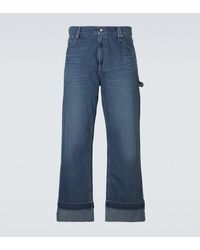Simone Rocha - Crystal-Embellished Straight Jeans - Lyst