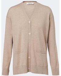 Max Mara - Wool Cardigan - Lyst