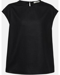 Asceno - Dasha Wool And Cashmere Top - Lyst