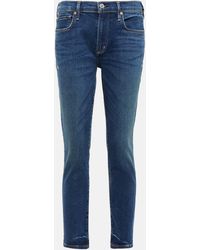 Citizens of Humanity - Ella Mid-rise Cropped Slim Jeans - Lyst