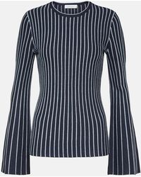Gabriela Hearst - Lorcan Striped Wool And Silk Top - Lyst