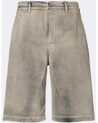 Rick Owens - Drkshdw Work Denim Shorts - Lyst