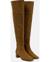 Jimmy Choo - Loren 45 Suede Over-the-knee Boots - Lyst