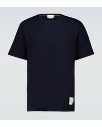 Thom Browne - Camiseta de algodon oversized - Lyst