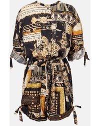 Isabel Marant - Combi-Short Niely Imprimee En Coton - Lyst