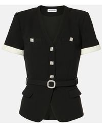 Self-Portrait - Top De Crepe - Lyst