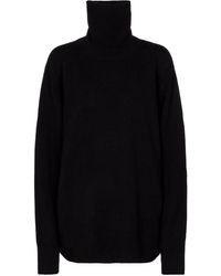 The Row Stepny Wool And Cashmere Turtleneck Jumper - Black
