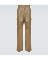 Gucci - Pantalones cargo anchos de algodon - Lyst