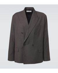 Our Legacy - Halt Striped Wool And Cotton Blazer - Lyst