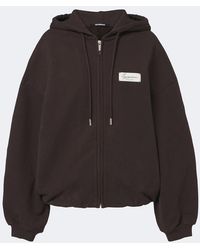 Jacquemus - Corso Cotton Fleece Zip-Up Hoodie - Lyst