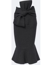Jacquemus - Fiocco Wool And Cashmere Midi Skirt - Lyst