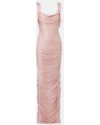 Marmar Halim - Ruched Silk Gown - Lyst