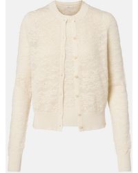 Chloé - Set Of Cotton And Silk Tank Top And Cardigan - Lyst